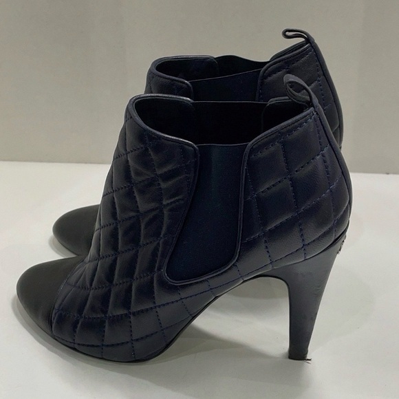 Chanel leather boots